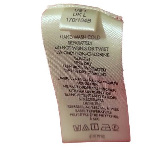 Womens Fuchsia Button-Up Blouse With Lace Back Detail & Long Sleeves - Picture 8 of 8